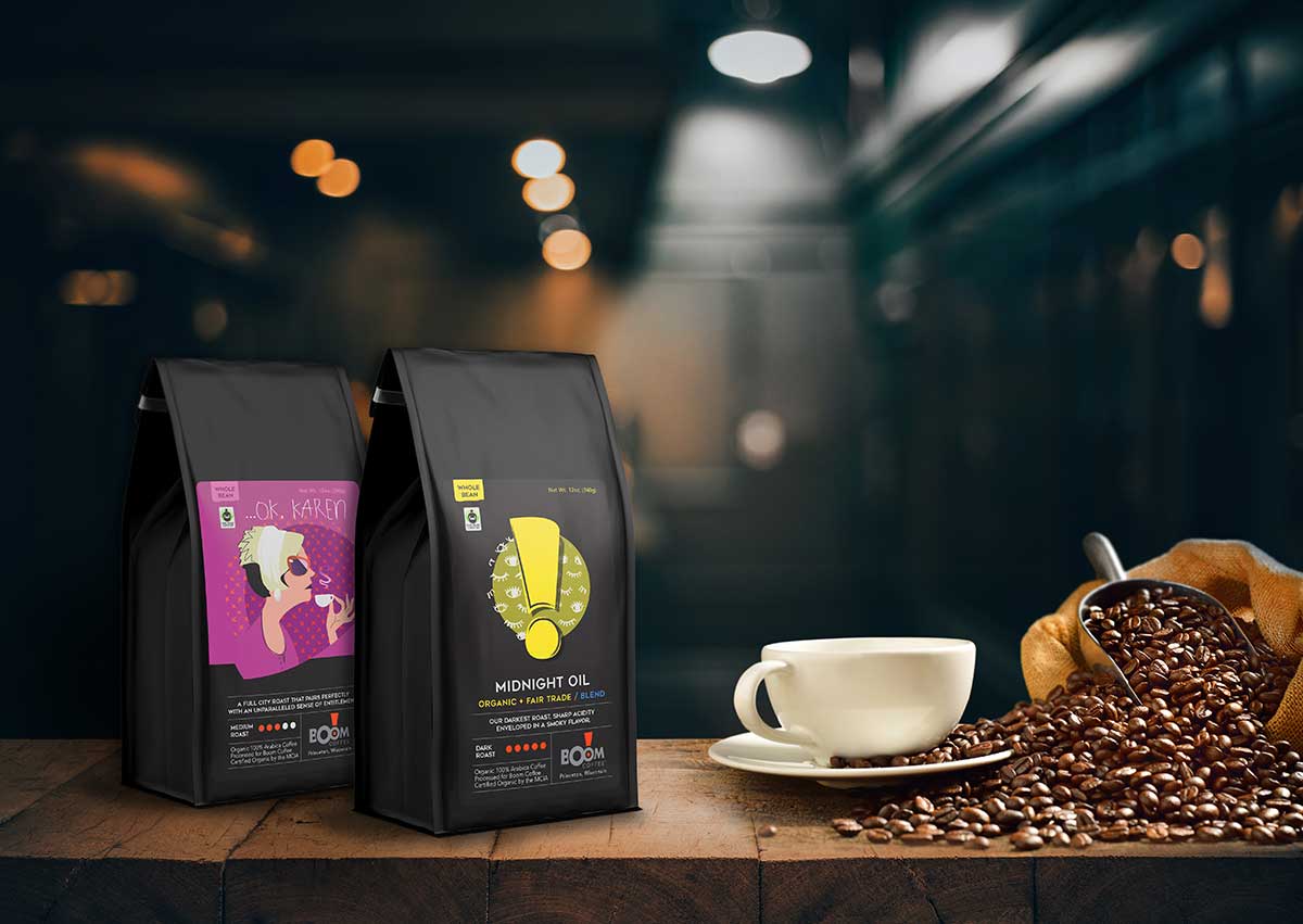 Organic Fair-Trade Coffee From Boom Coffee