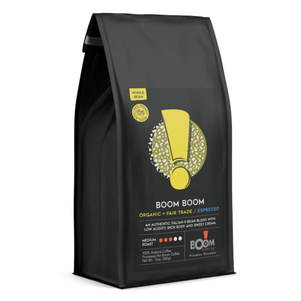 Boom Boom Organic Fair Trade Espresso